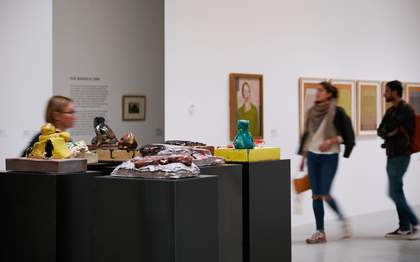 view of exhibition gallery