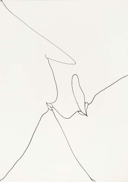 Huguette Caland Flirt II 1972