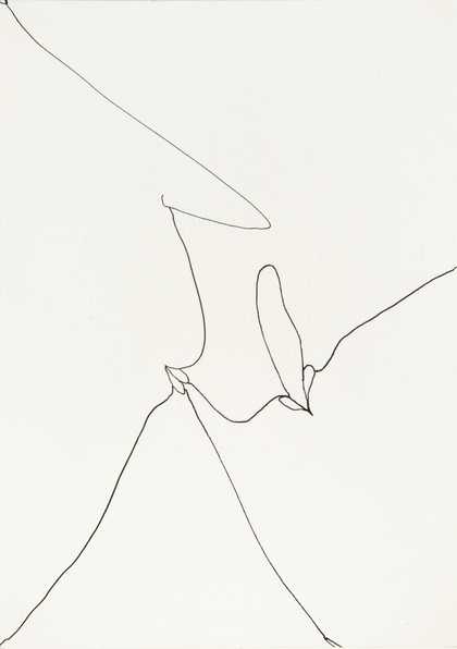 Huguette Caland Flirt II 1972