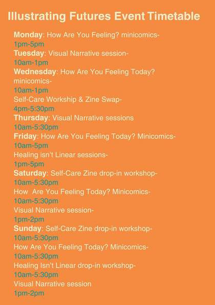 Illustrating Futures in Tate Exchange