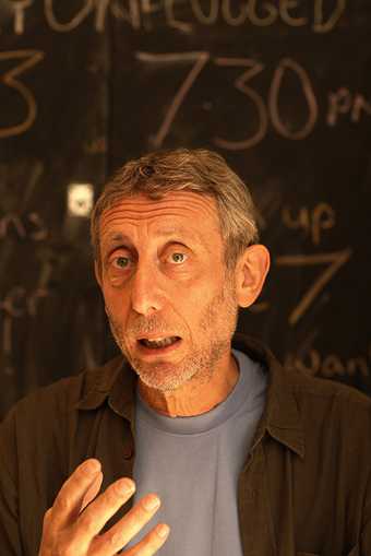 Laurence Cendrowicz: Michael Rosen Portrait