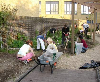 Tate Modern community garden
