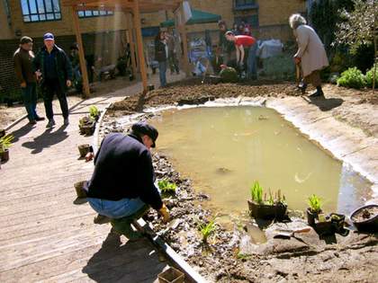 Tate Modern community garden