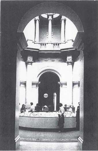 Tate Britain Rotunda with reception bookshop, 1964