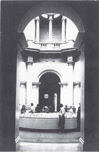 Tate Britain Rotunda with reception bookshop, 1964