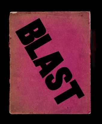 Cover of the Vorticist journal Blast