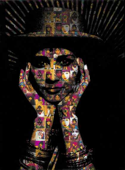 Chila Kumari Burman, Auto-Portrait, 2012-18