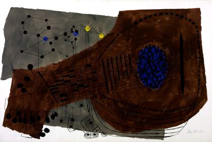 Ben Shahn, Lute and Molecules 1958