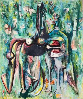 Wifredo Lam The Sombre Malembo, God of the Crossroads 1943 Private collection (The Rudman Trust) © SDO Wifredo Lam