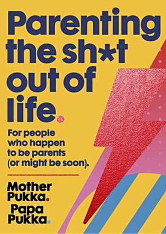 Book cover for parenting the shit out of life