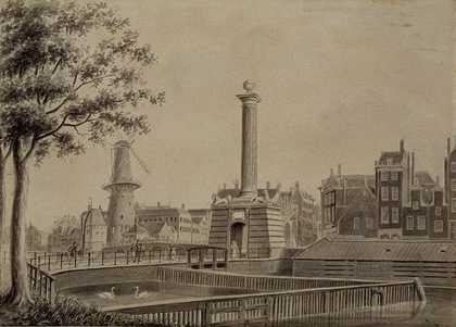 D. Moens, View of the Hofpoort in Rotterdam 1826