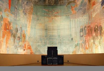 Salle Techno, 1994, Label Salle Techno, Musée d'art moderne Paris, Colourbox - Music Of The Band (1982-1987), designed & compiled by Wolfgang Tillmans.