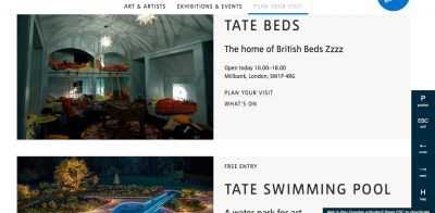 Screen shot of kids remix © Tate