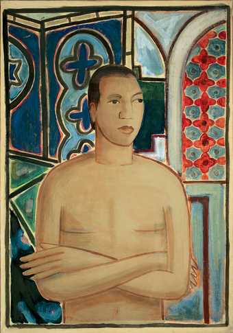 Image of Wifredo Lam's painting Self-Portrait, II 1938 