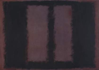Mark Rothko, Black on Maroon 1958