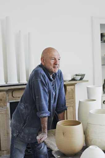 Photograph of Jack in his studio