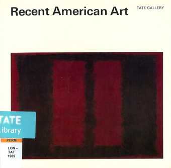 Cover of Ronald Alley, Recent American Art, London 1969