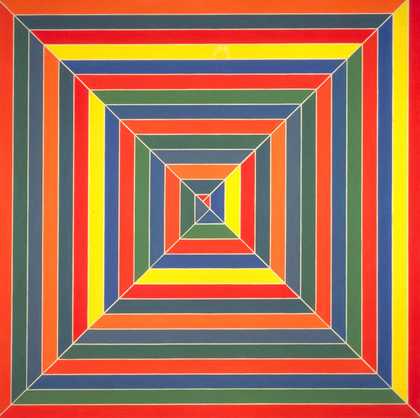 Frank Stella, Hyena Stomp 1962