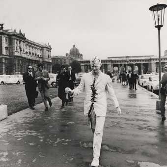 Günter Brus Vienna Walk 1965