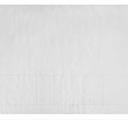 Fourth detail section of fig.5a, a long, narrow, horizontal piece of paper featuring hand-drawn lines and handwritten numbers and calculations.