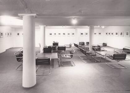 Installation view of Walker Evans: Photographs at the Museum of Modern Art, Oxford, 1976