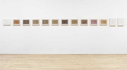 Mary Kelly, Post-Partum Documentation III: Analysed Markings and Diary Perspective Schema (Experimentum Mentis III: Weaning from the Dyad) 1974