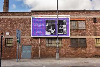 photograph of Tate Collective billboard with photograph responses 