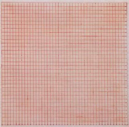 Agnes Martin Untitled 1963