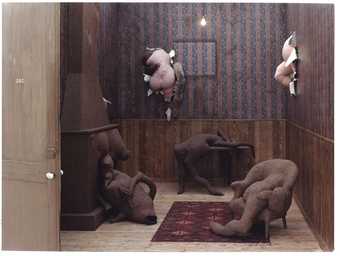 Image of Dorothea Tanning's artwork Hôtel du Pavot, Chambre 202, 1970-1973