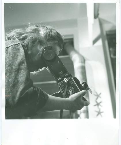 Kati Horna, Self Portrait, Mexico, n. d.