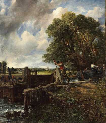 John Constable The Lock 1824