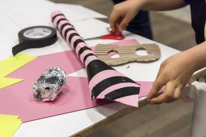 8-14’s Studio with Raju Rage, Early Years and Families, Tate Photography 2017, Samuel Cole