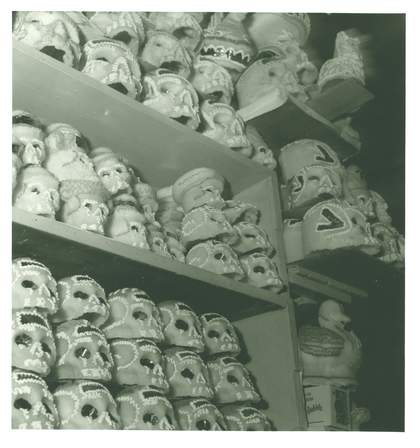 Kati Horna, Sugar Skulls, Series Sweets Market, Mexico, 1963