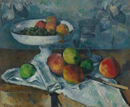 Paul Cezanne. The Basket of Apples