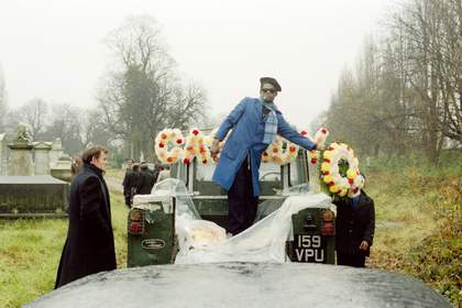 Charlie Phillips Clinton at Cassidy’s Funeral, Kensal Rise 1972