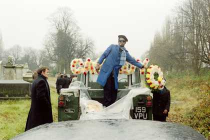 Charlie Phillips Clinton at Cassidy’s Funeral, Kensal Rise 1972