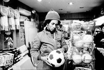 Dennis Morris Bob Marley, Shopping for Trench Town Kids, Leeds 1974