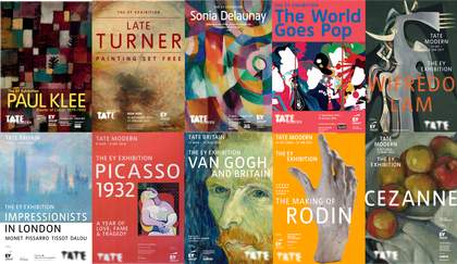 Selection of exhibition posters