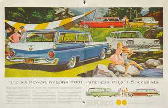 Ford Country Sedan Advertisement 1959