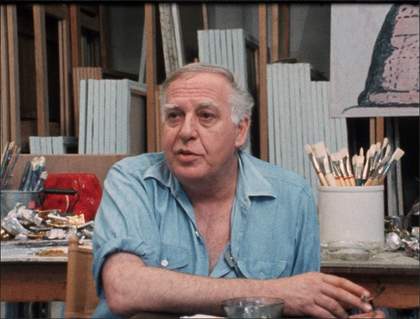 portrait of Phillip Guston