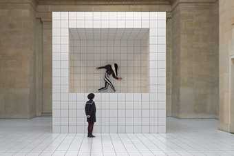 Photograph of the The Squash artwork by Anthea Hamilton