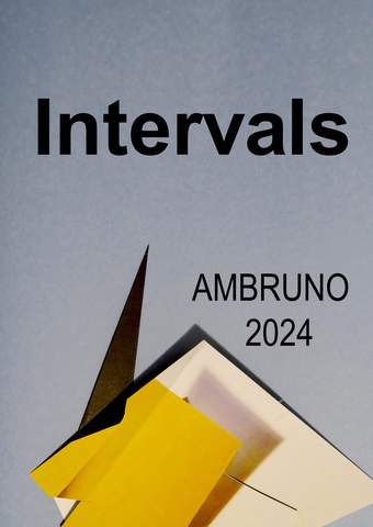 Poster for Intervals, AMbruno 2024