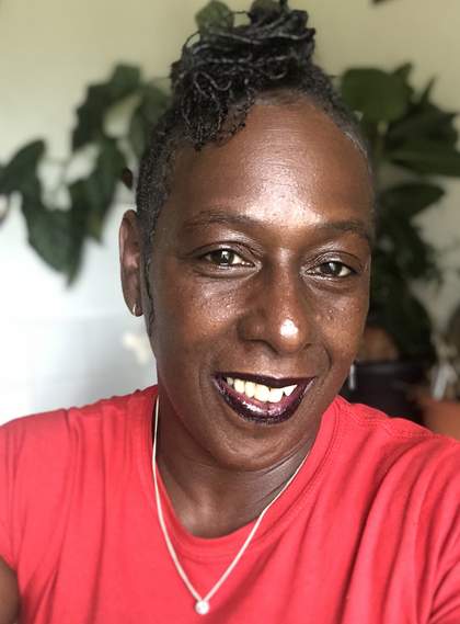 A photograph of Michelle Peterkin-Walker