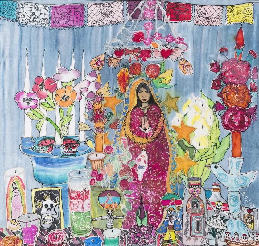 Frida: The Making of an Icon: Silk Painting Workshop with Hilary Simon