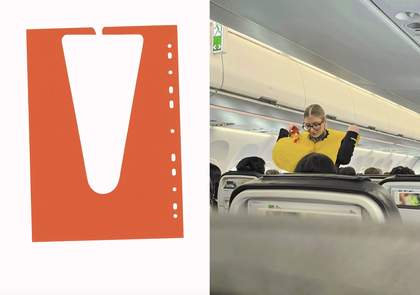 Two images from two pages of Paper clip and Demo yellow