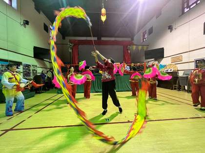 A performance by Pagoda Arts