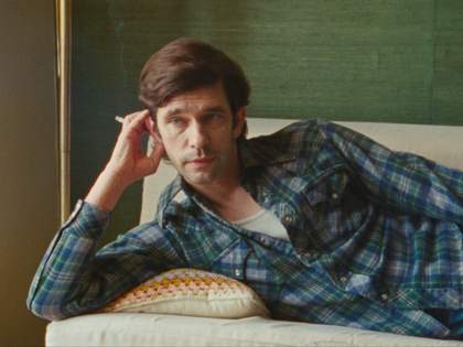 Actor Ben Whishaw in a film still of Peter Hujar's Day