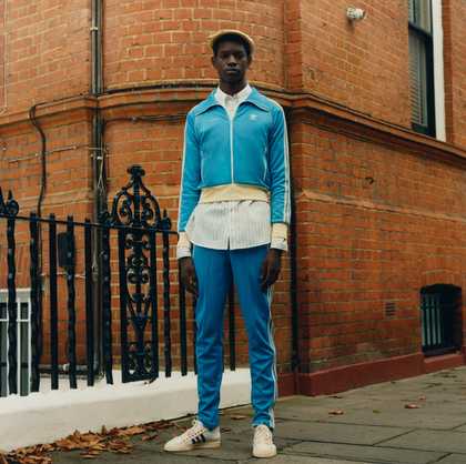Photograph from Wales Bonner Spring/ Summer 2021 collection