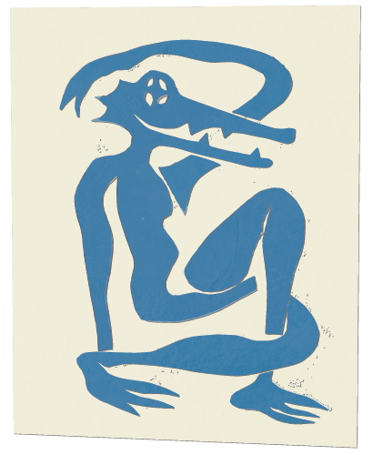 Illustration of crocodile