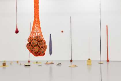 Artwork by Veronica Ryan, Along A Spectrum